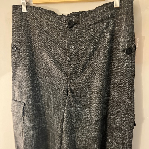 BY ANTHROPOLOGIE TWEED PARACHUTE PANTS Medium Tall BNWT - Picture 6 of 12